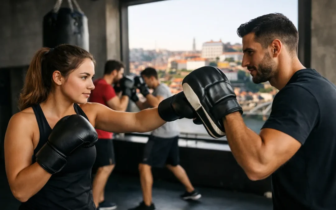 Aulas de boxe para iniciantes no Porto