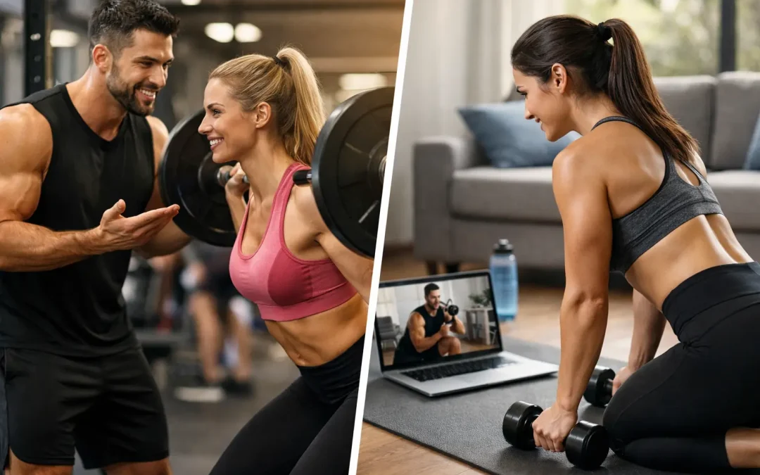 Aulas presenciais versus treino online: qual resulta?