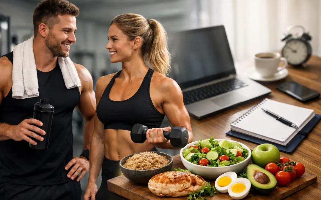 Como conciliar treino, alimentação e rotina