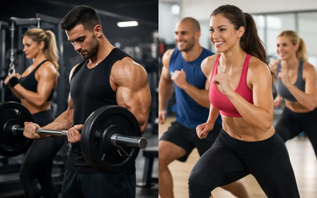 Musculação ou aulas de grupo: qual escolher?
